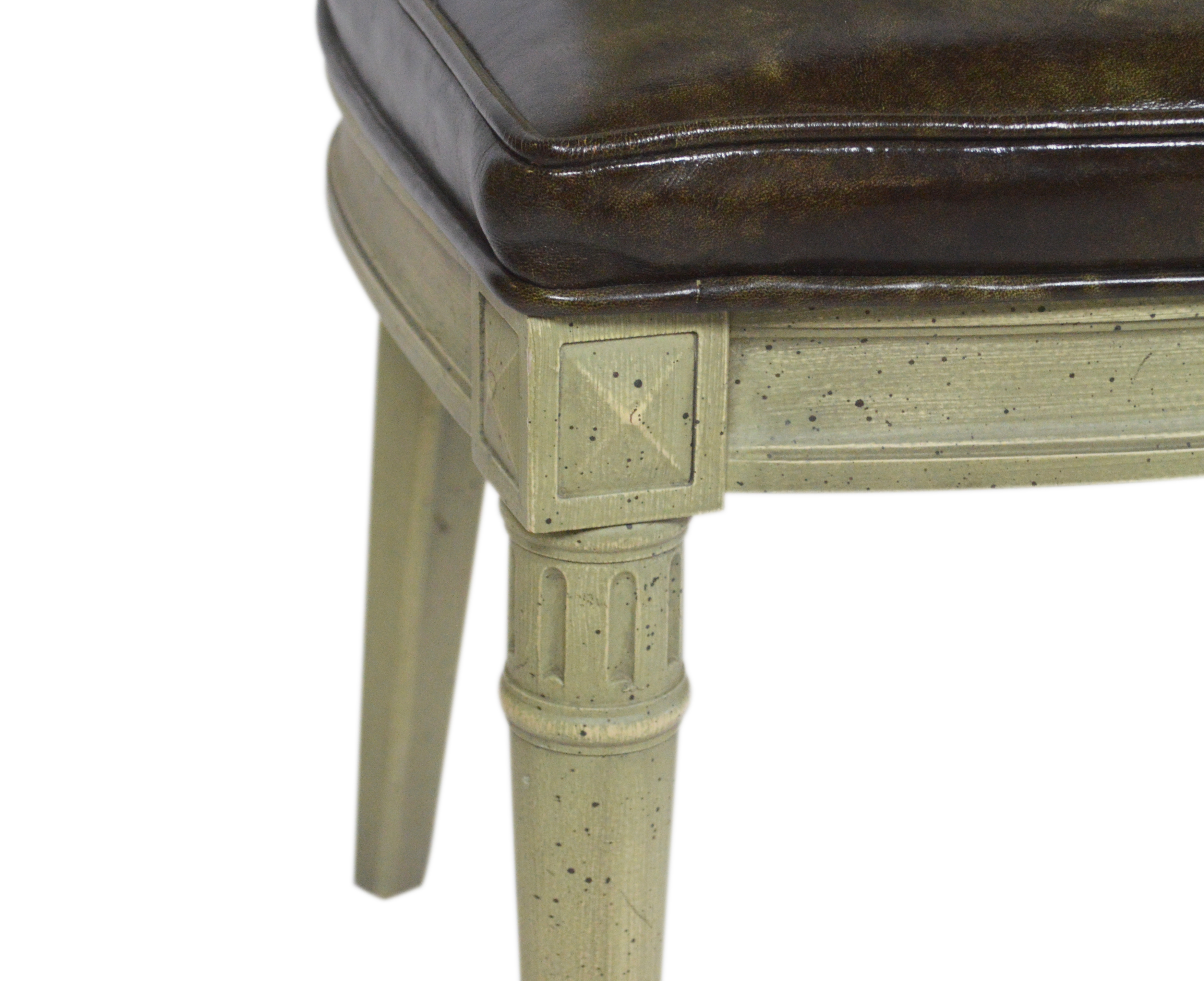 French Provincial Style Leather Dining Chairs EBTH